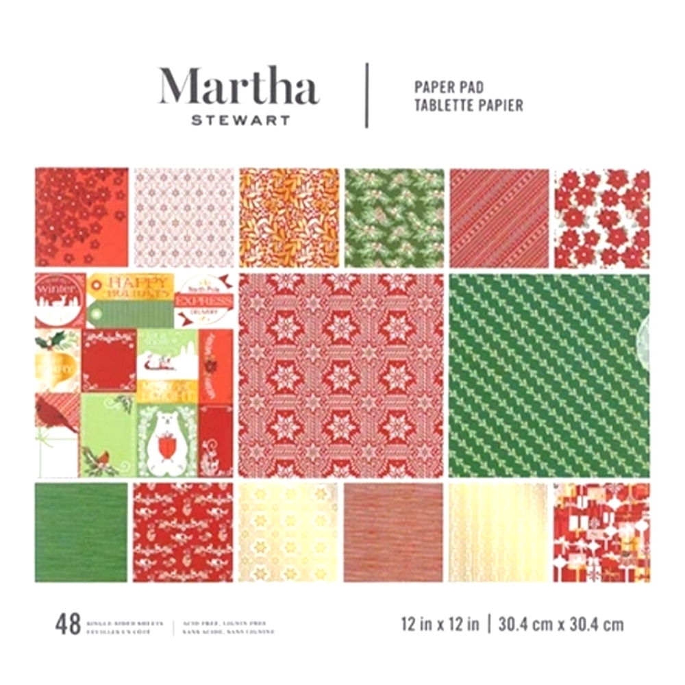MARTHA STEWART Papercrafts (48 sheets)